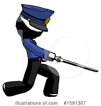 Royalty-Free (RF) Ink Design Mascot Clipart Illustration by Leo Blanchette - Stock Sample #1591307