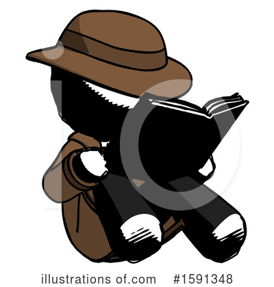 Royalty-Free (RF) Ink Design Mascot Clipart Illustration by Leo Blanchette - Stock Sample #1591348