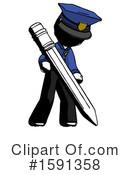 Ink Design Mascot Clipart #1591358 by Leo Blanchette