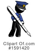 Ink Design Mascot Clipart #1591420 by Leo Blanchette