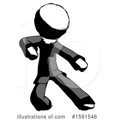 Royalty-Free (RF) Ink Design Mascot Clipart Illustration by Leo Blanchette - Stock Sample #1591546