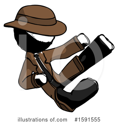 Royalty-Free (RF) Ink Design Mascot Clipart Illustration by Leo Blanchette - Stock Sample #1591555