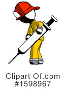 Ink Design Mascot Clipart #1598967 by Leo Blanchette
