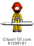 Ink Design Mascot Clipart #1599191 by Leo Blanchette