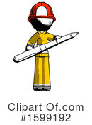 Ink Design Mascot Clipart #1599192 by Leo Blanchette