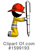 Ink Design Mascot Clipart #1599193 by Leo Blanchette