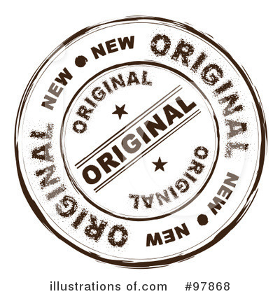Royalty-Free (RF) Ink Stamp Clipart Illustration by michaeltravers - Stock Sample #97868