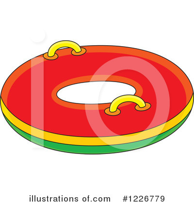 Royalty-Free (RF) Inner Tube Clipart Illustration by Alex Bannykh - Stock Sample #1226779