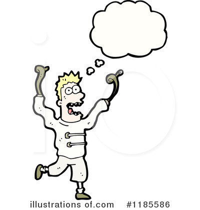 Royalty-Free (RF) Insane Clipart Illustration by lineartestpilot - Stock Sample #1185586