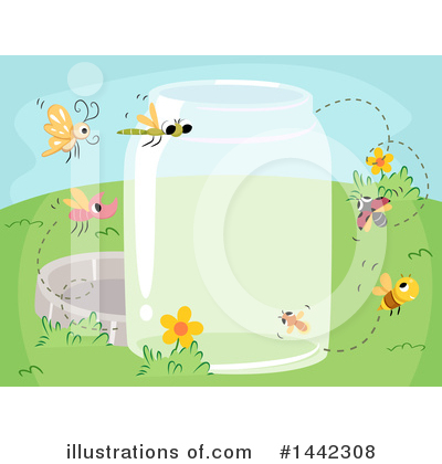 Royalty-Free (RF) Insect Clipart Illustration by BNP Design Studio - Stock Sample #1442308