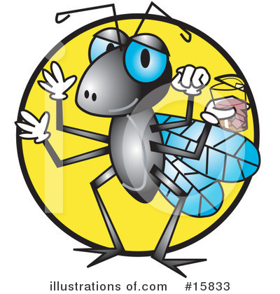 Royalty-Free (RF) Insect Clipart Illustration by Andy Nortnik - Stock Sample #15833