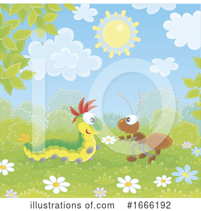 Royalty-Free (RF) Insect Clipart Illustration by Alex Bannykh - Stock Sample #1666192