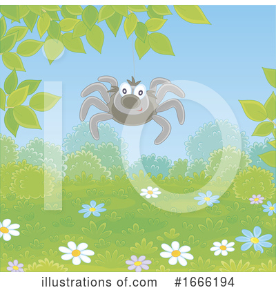 Royalty-Free (RF) Insect Clipart Illustration by Alex Bannykh - Stock Sample #1666194