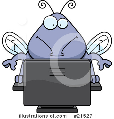 Royalty-Free (RF) Insect Clipart Illustration by Cory Thoman - Stock Sample #215271