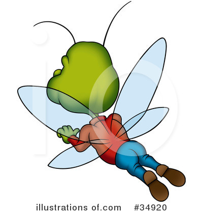 Royalty-Free (RF) Insect Clipart Illustration by dero - Stock Sample #34920
