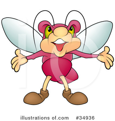 Royalty-Free (RF) Insect Clipart Illustration by dero - Stock Sample #34936