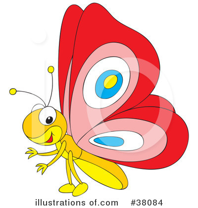 Royalty-Free (RF) Insect Clipart Illustration by Alex Bannykh - Stock Sample #38084