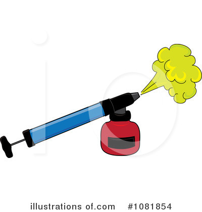 Royalty-Free (RF) Insecticide Clipart Illustration by Pams Clipart - Stock Sample #1081854
