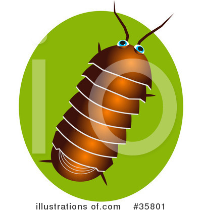 Royalty-Free (RF) Insects Clipart Illustration by Prawny - Stock Sample #35801