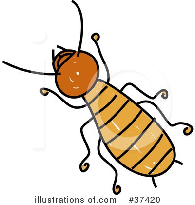 Royalty-Free (RF) Insects Clipart Illustration by Prawny - Stock Sample #37420