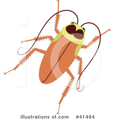 Royalty-Free (RF) Insects Clipart Illustration by Prawny - Stock Sample #41494