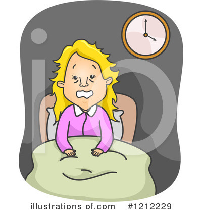 Royalty-Free (RF) Insomnia Clipart Illustration by BNP Design Studio - Stock Sample #1212229