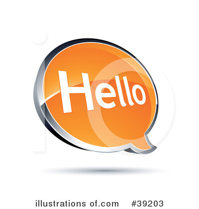 Royalty-Free (RF) Instant Messenger Clipart Illustration by beboy - Stock Sample #39203