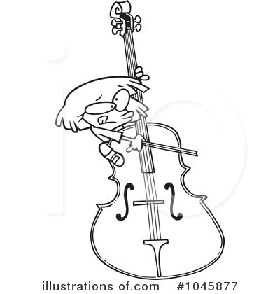 Royalty-Free (RF) Instrument Clipart Illustration by toonaday - Stock Sample #1045877