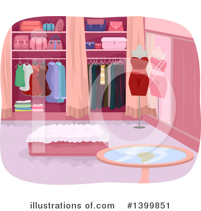 Closet Clipart #1399851 by BNP Design Studio
