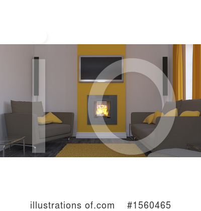 Royalty-Free (RF) Interior Clipart Illustration by KJ Pargeter - Stock Sample #1560465