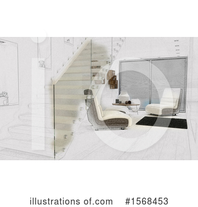 Stairs Clipart #1568453 by KJ Pargeter