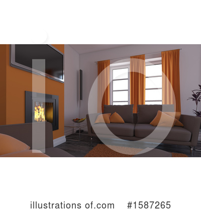 Royalty-Free (RF) Interior Clipart Illustration by KJ Pargeter - Stock Sample #1587265