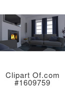 Interior Clipart #1609759 by KJ Pargeter