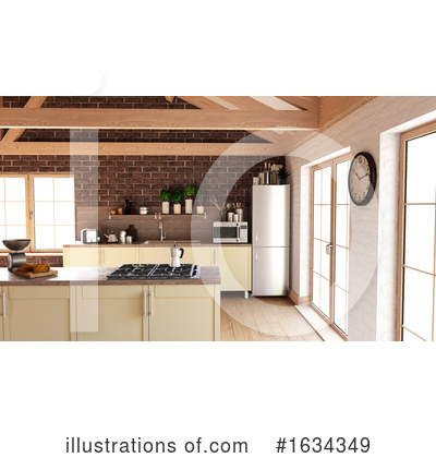 Royalty-Free (RF) Interior Clipart Illustration by KJ Pargeter - Stock Sample #1634349