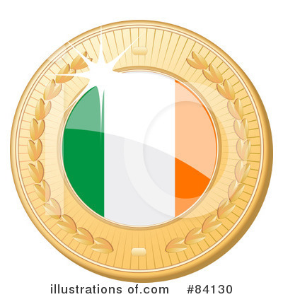Royalty-Free (RF) International Medal Clipart Illustration by elaineitalia - Stock Sample #84130