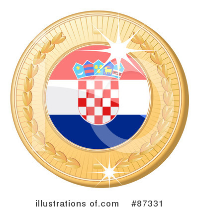Royalty-Free (RF) International Medal Clipart Illustration by elaineitalia - Stock Sample #87331
