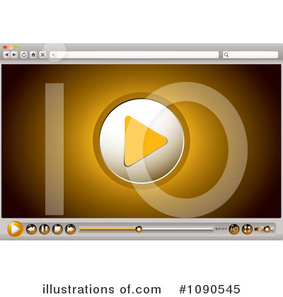 Royalty-Free (RF) Internet Browser Clipart Illustration by michaeltravers - Stock Sample #1090545