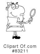 Investigating Clipart #83211 by Hit Toon