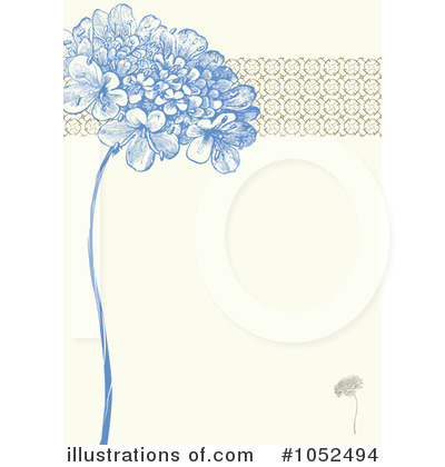 Floral Invite Clipart #1052494 by BestVector