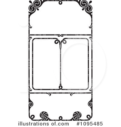 Victorian Frame Clipart #1095485 by BestVector