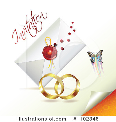 Royalty-Free (RF) Invitation Clipart Illustration by merlinul - Stock Sample #1102348