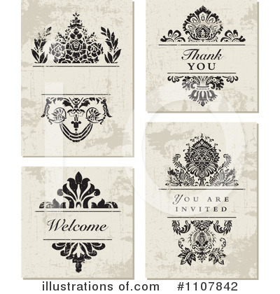Royalty-Free (RF) Invitation Clipart Illustration by BestVector - Stock Sample #1107842