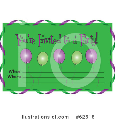 Invitation Clipart #62618 by Pams Clipart