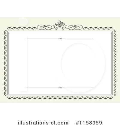 Royalty-Free (RF) Invite Clipart Illustration by BestVector - Stock Sample #1158959