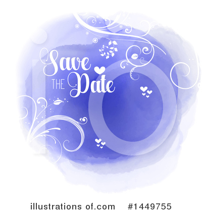Royalty-Free (RF) Invite Clipart Illustration by KJ Pargeter - Stock Sample #1449755
