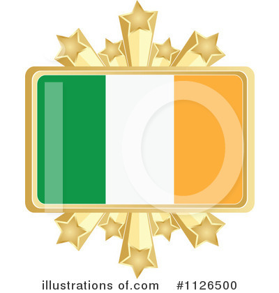 Irish Flag Clipart #1126500 by Andrei Marincas