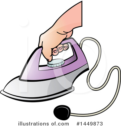 Royalty-Free (RF) Iron Clipart Illustration by Lal Perera - Stock Sample #1449873