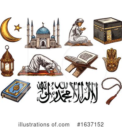 Royalty-Free (RF) Islam Clipart Illustration by Vector Tradition SM - Stock Sample #1637152