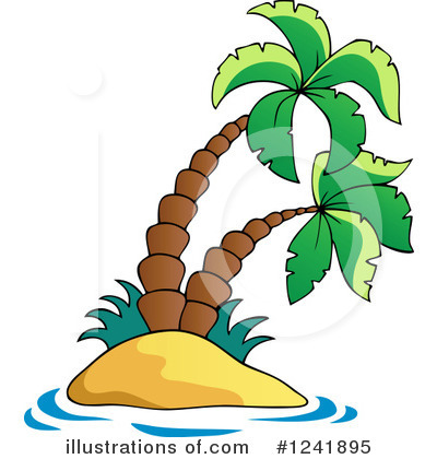 Palm Tree Clipart #1241895 by visekart