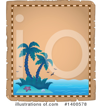 Royalty-Free (RF) Island Clipart Illustration by visekart - Stock Sample #1400578